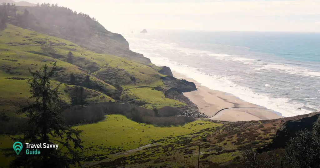 Californian Lost Coast trail overview