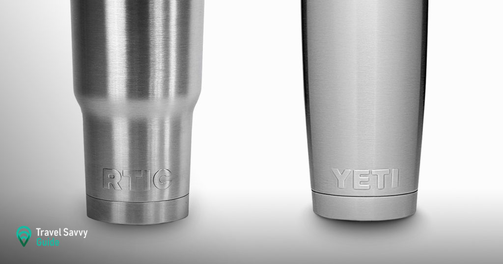 Yeti and RTIC tumblers