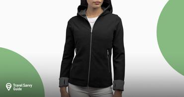 The Cute Womens Travel Jacket with Hidden Pockets SCOTTeVEST Chloe Glow  Hoodie