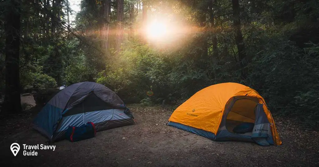 3 season tents in nature