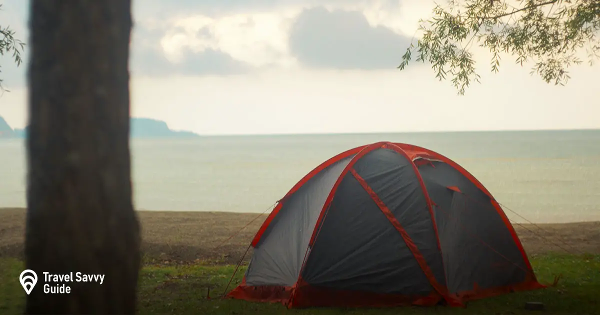 tall 4 person tent