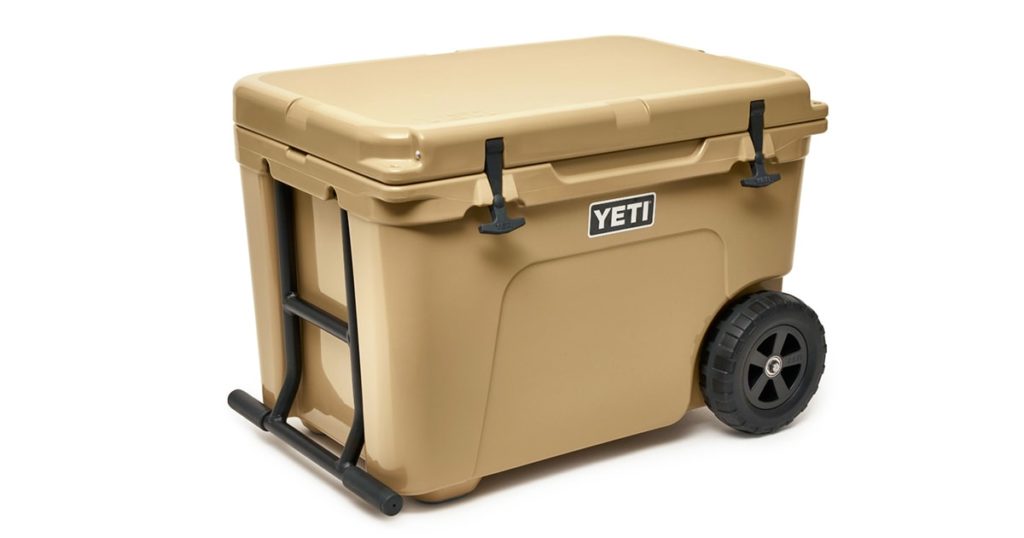 YETI hard cooler