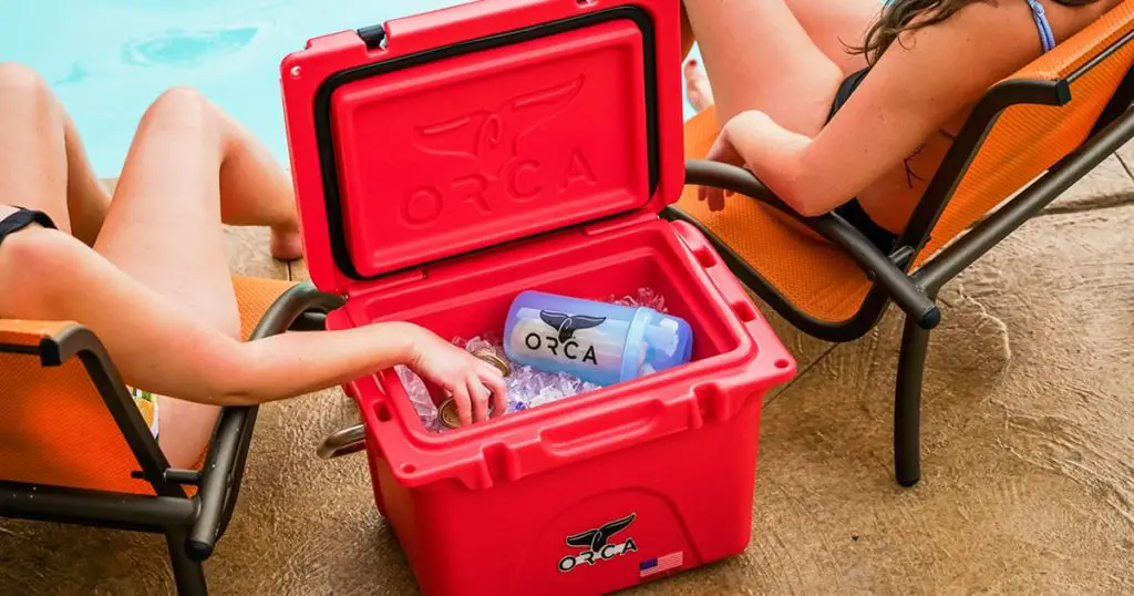 ORCA red cooler