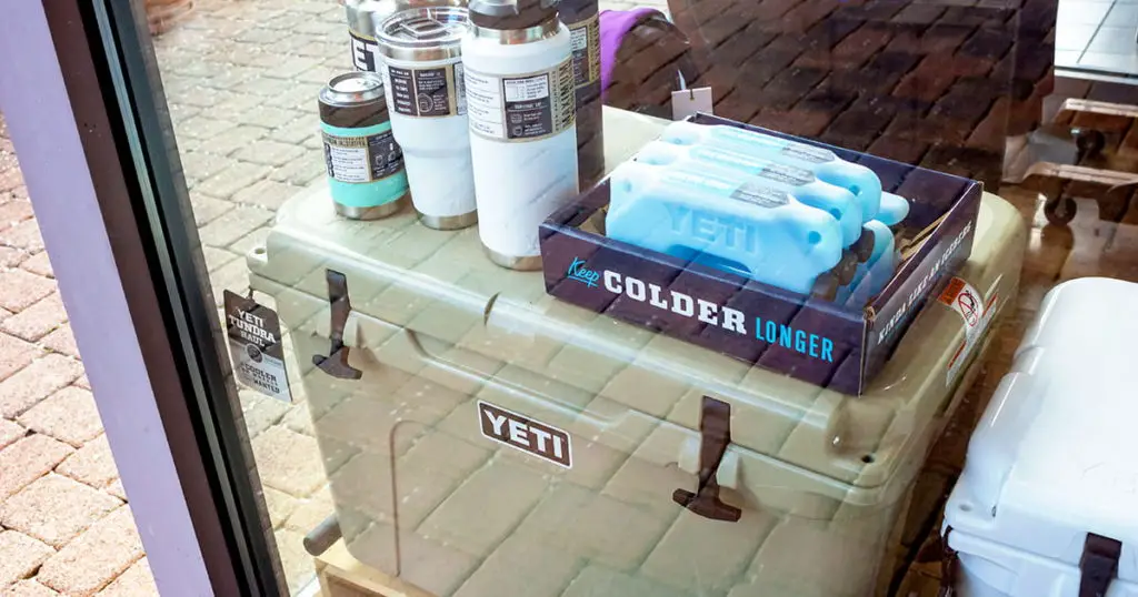 YETI cooler products