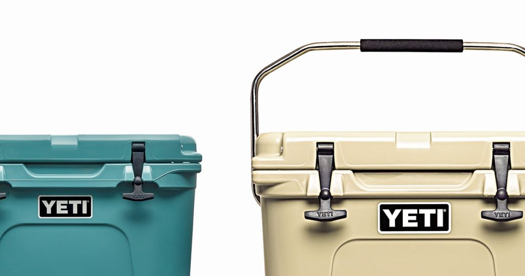 YETI hard cooler boxes