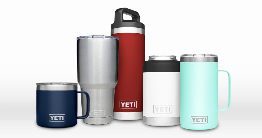  YETI drinkwares