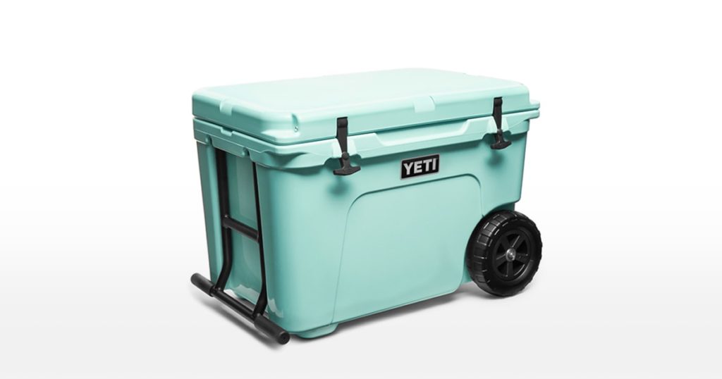 Yeti tundra Haul  wheeled hard cooler