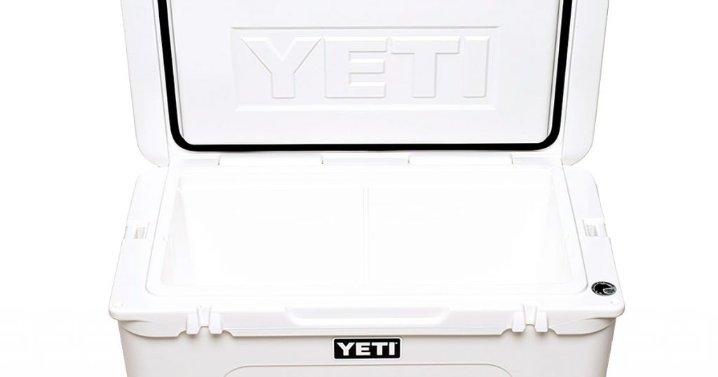 YETI hard cooler insulated inner walls