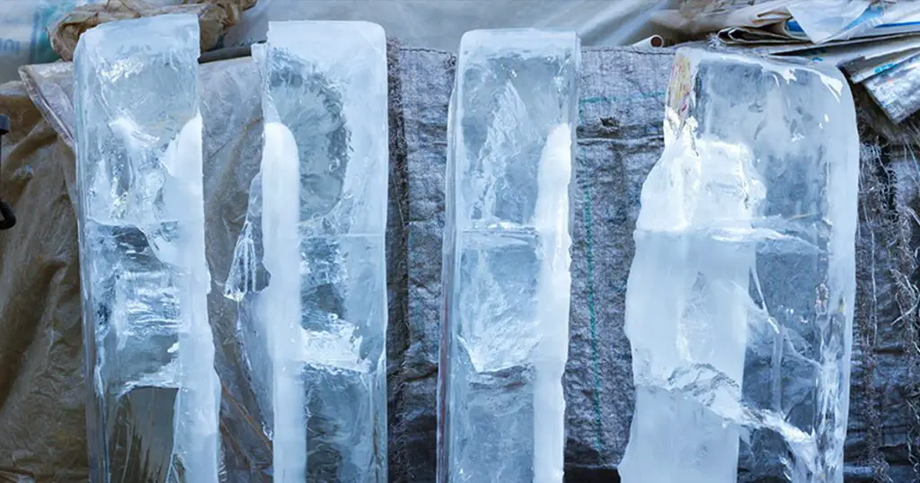 big ice cubes