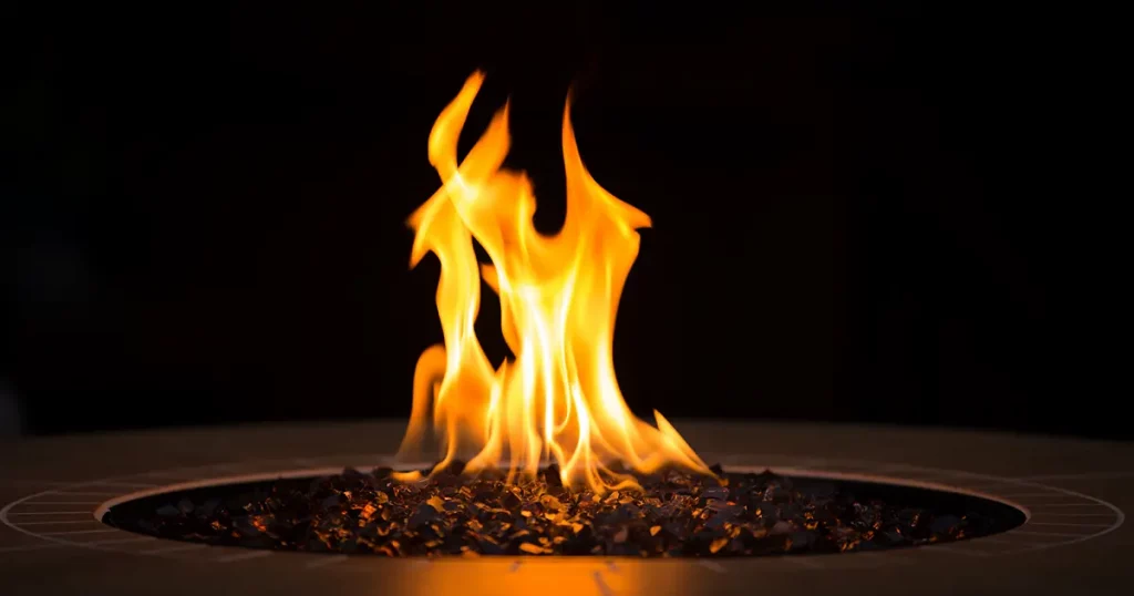 close-outdoor-fireplace-big-yellow-flame